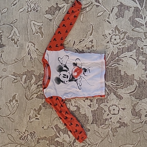 DISNEY'S Mickey Mouse Pajama Set Youth 4T - Picture 2 of 9